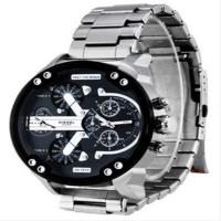 ราคา Diesel watch mens leather oversized dial belt quartz mens watch (15409567917)