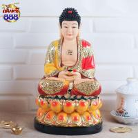 ราคา เทพเจ้า 3 องค์ พระยูไล พระสั่งกัจจายน์ เจ้าแม่กวนอิม นั่งประทับดอกบัว2ชั้น งานเรซิ่นไต้หวันปิดทอง ขนาด 12 นิ้ว (16308294788)