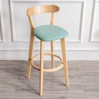 ราคา เก้าอี้บาร์และโต๊ะทำจากไม้แท้ เบาะนั่งมีให้เลือก หนัง ไม้ ผ้า (20818290276)