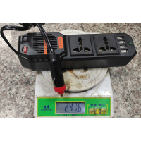 ราคา อินเวอร์เตอร์ 6USB อินเวอร์เตอร์ในรถยนต์ แปลงไฟ DC 12V 24Vเป็น 220V แปลงไฟรถยนต์ เป็น ไฟบ้าน รถ อินเวอร์เตอร์พาวเวอร์ ตัวแปลงไฟ 1500W (21731570050)
