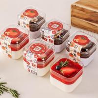 ราคา พร้อมส่ง แพค 25 50 ใบ กล่องพลาสติกใสใส่เค้ก กล่องเค้ก cake box กล่องเค้กเกาหลี กล่องเค้กพลาสติกใส กล่องพลาสติกใส กล่องคุ๊กกี้พลาสติกใส (21980481750)