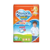 ราคา ยกลัง 8 ห่อ ผ้าอ้อมเด็ก Mamypoko Happy Day Night แบบกางเกง (21413433228)