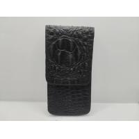 ราคา กระเป๋าหนังใส่มือถือ ซองหนังใส่โทรศัพท์ หนังแท้ อัดลายจระเข้ (21060562663)