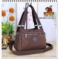 ราคา รุ่นใหม่ ผ้าคลิปลิ้ง Lingkub ขนาด12นิ้ว ผ้าคลิปลิ้ง กระเป๋าผู้หญิง กระเป๋าถือ แบบมีสายสะพายยาว (21199362765)