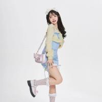 ราคา Ruo Bei Xuan ชุด2ชิ้นเสื้อคาร์ดิแกนผ้าพันรอบคอสไตล์สาวหวานเอี๊ยมกระโปรงกันแดดมินิเดรสเดรสไปทะเลชุดเดรสงาน ป้าย งานตามหาเดรสสายเดี่ยวเดรสน่ารักชุดออกงานชุดแซกแฟชั่นผญเดรสแซ่บๆ2024 (21986831506)