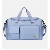 ราคา กระเป๋าเดินทาง กระเป๋าเดินทางแบบถือ gym sport bag กระเป๋าสะพาย กระเป๋าเดินทางสะพาย กระเป๋าใส่เสื้อผ้า ผ้า กระเป๋าเสื้อผ้า travel bag กันน้ำ (21589705297)