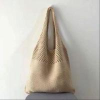 ราคา พร้อมส่งจากไทย กระเป๋าสะพาย กระเป๋าถัก กระเป๋าไปทะเล จุของได้เยอะ (21411372535)