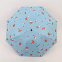 ราคา umbrella ร่มพับ 3 ตอน กันUVได้ (19542997090)