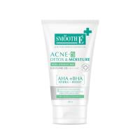 ราคา Smooth E Acne 5 Detox Moisture Cleanser Gel 50 ml 120 ml 1 Oz เจลล้างหน้าสูตรไม่มีฟอง สำหรับคนเป็นสิว ผิวแพ้ง่าย ช่วยขจัดความมัน สิ่งสกปรก (22093278271)