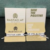 ราคา RASTACLAT Little Lion ของแท้ชุดสตรีทสวิทช์บวก VIBES สร้อยข้อมือเชือกสีดำและสีขาว (20599655710)