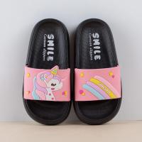 ราคา YADOU รองเท้าแตะเด็กลายยูนิคอร์นรองเท้าใส่ในบ้านพื้นนุ่มกันลื่น (18914637936)