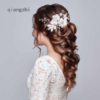 ราคา QZH ที่สง่างามดอกไม้ Rhinestone สไตล์ผู้หญิงเครื่องประดับเจ้าสาวคริสตัลมุกดอกไม้กิ๊บเจ้าสาวปิ่นปักผมเพื่อนเจ้าสาวอุปกรณ์ผมจัดงานแต่งงาน (15570168928)
