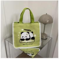 ราคา Uyong กระเป๋าถือ ผ้าแคนวาส ลายน้องหมีแพนด้า น่ารักๆ สไตล์เกาหลี พร้อมส่งในไทย B851 (21719449185)