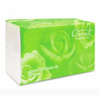 ราคา Correct กระดาษเช็ดมือชนิดแผ่น หนา 1 ชั้น บรรจุ 300 แผ่น ห่อ x 1 ห่อ 300 แผ่น (21962926998)