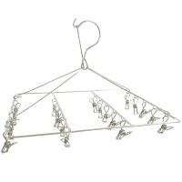 ราคา ที่หนีบผ้า ราวตากผ้า ราวหนีบผ้าสแตนเลส ที่ตากชุดชั้นใน ที่ตากผ้า แบบกลม 20 หนีบ 28 ซม สี่เหลี่ยม 20 หนีบ 29 5 ซม (21987673980)