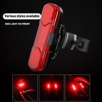ราคา Novsight ไฟท้ายจักรยาน แบบกระพริบ ชาร์จ USB 360 โคมไฟ LED ปรับได้ กันน้ํา สําหรับขี่จักรยาน (22037768605)