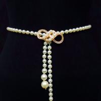 ราคา March jewelry สง่างามหวานงามโบว์ปมมุกเอวโซ่เข็มขัดยางยืดหัวเข็มขัดมุกสาวแต่งตัวคริสตัลSuspenders (21581851229)