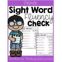 ราคา Workshhet Sight Word Fluency Check ชุดหัดอ่านภาษาอังกฤษเป็นประโยค (21970407796)