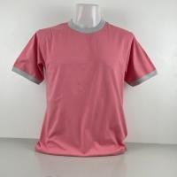 ราคา เสื้อยืดคอกลมกุ๊นขอบคอและแขนสลับสี (22093838426)