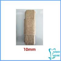 ราคา Easy เชือกป่าน เชือกกระสอบฝนเล็บแมว หรือสำหรับตกแต่งDIY เชือกเส้นใหญ่หนา Hemp Rope (21306675044)