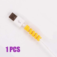 ราคา การป้องกันเกลียวซิลิโคนสากลปลอกป้องกันสาย USB หัวสายชาร์จ (21875427518)