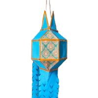 ราคา โคมล้านนา โคมผ้า โคมแขวน โคมลอยกระทง โคมยี่เป็ง ขนาด 6 นิ้ว ลายไทย (5747966430)