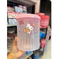 ราคา EPL 00773 โหลคุ๊กกี้ พลาสติกหนาเนื้อขุ่น ลายคิตตี้ ลิขสิทธิ์แท้ (19668898030)