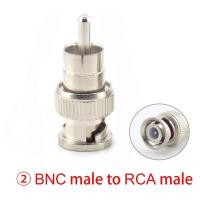 ราคา QB13LA BNC male female to RCA F 2way BNC male female Converter plug jack angel BNC RF RG59 Q9 Coaxial video Cable connector splitter (20816884614)