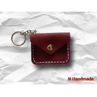 ราคา พวงกุญแจตกแต่ง หนังแท้ Handmade เย็บมือ ขนาดเล็กน่าใช้งานครับ (21438053818)