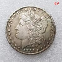 ราคา tianjunmaoyi 1PC 1878 1887 USA Morgan Silver Dollar 1คอลเลกชันที่ระลึกเหรียญสำเนา (21274284714)