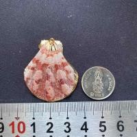 ราคา จี้เปลือกหอยสังข์ธรรมชาติ จี้หอยชุบทอง seashells pendant gold plated pendant (21566854602)