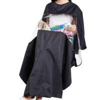 ราคา ผ้าคลุมตัดผม ผ้าคลุมตัดผมมีพลาสติกใส กันน้ำ สำหรับร้านทำผม สีดำ (21945457471)
