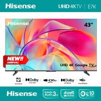 Hisense 4K UHD LED Google TV ทีวี ขนาด 43 นิ้ว รุ่น 43A6500K