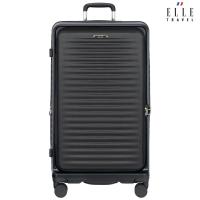 ราคา ELLE Travel Ripple Collection กระเป๋าเดินทางรุ่น Trunk 29 นิ้วเปิดฝาด้านหน้าโพลีคาร์บอเนต PC 100 ระบบซิปคู่ความปลดภัยสูงและเพิ่มซิปขยาย พร้อมถุงคลุม (6012746516)