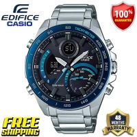 ราคา ต้นฉบับ Edifice ผู้ชายธุรกิจลำลองแฟชั่นคลาสสิกนาฬิกา ECB900 ควอตซ์เคลื่อนไหว 100M กันน้ำกันกระแทกโคลนสแตนเลสสายหนังสำหรับผู้ชายและผู้หญิง Gshock กีฬานาฬิการับประกัน 4 ปี ECB 900DB 1B (21473661743)