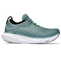 ราคา ASICS GEL NIMBUS 25 MEN RUNNING ผู้ชาย รองเท้าวิ่ง ของแท้ FOGGY TEAL PURE AQUA (21468702450)