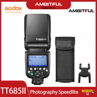 ราคา Godox TT685II TTL HSS อุปกรณ์เสริมไฟถ่ายรูป Speedlite TT685II C ระบบ X ไร้สาย2 4G ในตัวสำหรับกล้องฟูจิโอลิมปัส Canon Nikon Sony (21994848905)