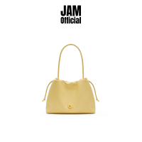 ราคา JAM MUVA Cloud กระเป๋าสะพายข้าง หนังวัว ทรง Dumpling Tote Bag (21988637334)
