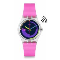 ราคา นาฬิกา Swatch Originals SWATCH NEON PINK PODIUM PAY SO28K112 5300 (21828185359)