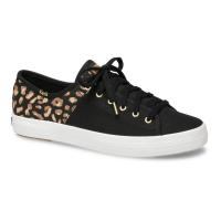 ราคา Keds รุ่น Kickstart 50 50 Canvas รองเท้าผ้าใบ ผู้หญิง สี BLACK TAN WF63876 (19042335791)
