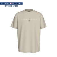 ราคา Tommy Jeans เสื้อยืดผู้ชาย รุ่น DM0DM17993 ACG สีเบจ ทรง Regular Fit (21430146547)