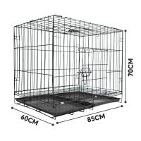 ราคา Pawblic ถูกที่สุด Stainless Steel Cage กรงสแตนเลส กรงหมาขนาดใหญ่ กรงหมา สามารถพับได้โดยไม่ต้องติดตั้ง กรงสัตว์ สามารถใช้ได้กับสัตว์ทุกขนาด (21899543232)