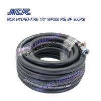 ราคา สายลม PVC ความยาว 15เมตร NCR PVC HYDRO AIRE 1 2 พร้อมคอปเปอร์หัว ท้าย THB Made in Taiwan สำหรับปั๊มลม สายลมpvc สายลมpu สายปั๊มลม (11021368470)