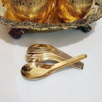 ราคา 20 คัน ชัอนสั้นอาหาร เนิ้อทองเหลือง (8981980977)