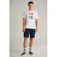 ราคา Mc jeans เสื้อยืดแขนสั้นผู้ชาย คอกลม สีขาว MTTZ733 (21845287891)