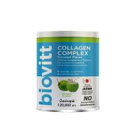 ราคา ใหม่ biovitt Collagen Complex ไบโอวิต คอลลาเจน คอมเพล็กซ์ 120g สูตรคอลลาเจน 5 ชนิด ตัวเดียวได้ครบ กระดูก ผิว ผม เล็บ (21953237129)