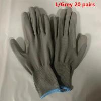 ราคา ถุงมือนิรภัย 10 20 pairs of nitrile safety coated work gloves PU and palm coated gloves Safety gloves suitable for construction and maintenan (21708546975)