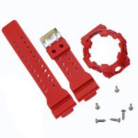 ราคา สายนาฬิกาซิลิโคนสำหรับ Casio GA700 GA700 GA735สายนาฬิกาเคสนาฬิกาผู้ชายสายนาฬิกาเคส G Shock สร้อยข้อมือยางนุ่ม (14131123088)