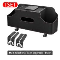 ราคา SEAMETAL กล่องใส่ของในรถ ที่เก็บของในรถ ที่เก็บของหลังเบาะ ใส่แก้วในรถ car seat organizer พร้อมส่งจากไทย (21474108957)