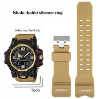 ราคา สายนาฬิกา Casio G SHOCK สีดำทองขนาดใหญ่โคลนคิงส์ GWG 1000 GWG 1000GB คุณภาพสูงสายรัดนาฬิกาข้อมือผู้ชายซิลิโคนเรซินดัดแปลง (18510238179)